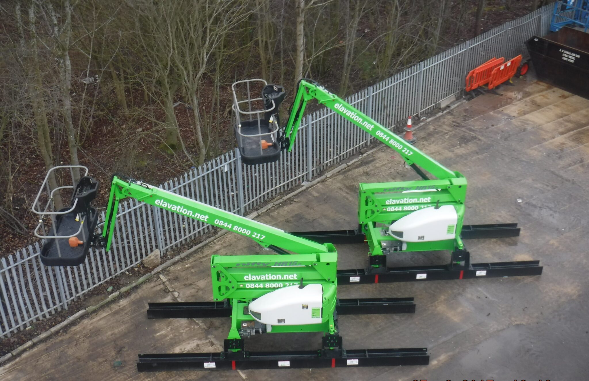 Static Base Boom Lifts ( Deck Rider )