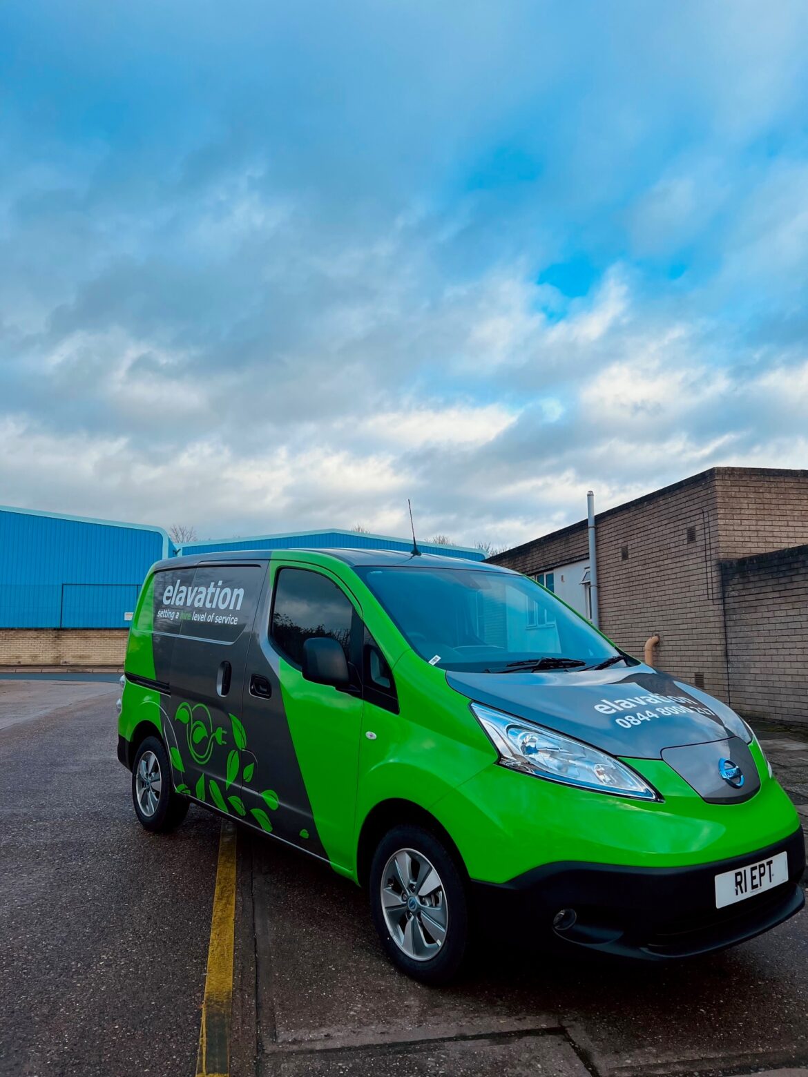 Elavation keeping it Green…
