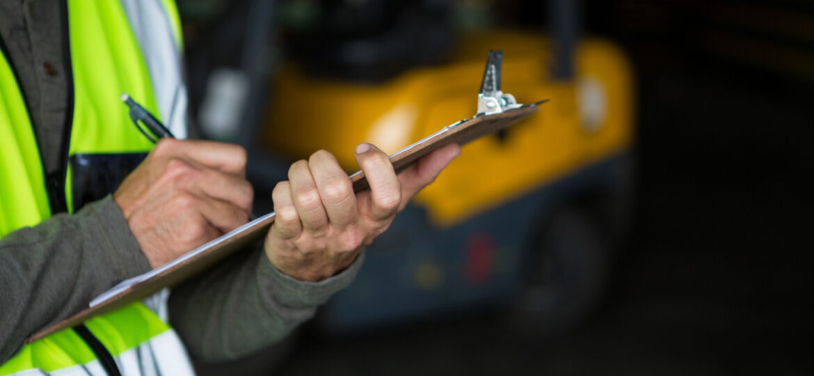 How often should access equipment be inspected?